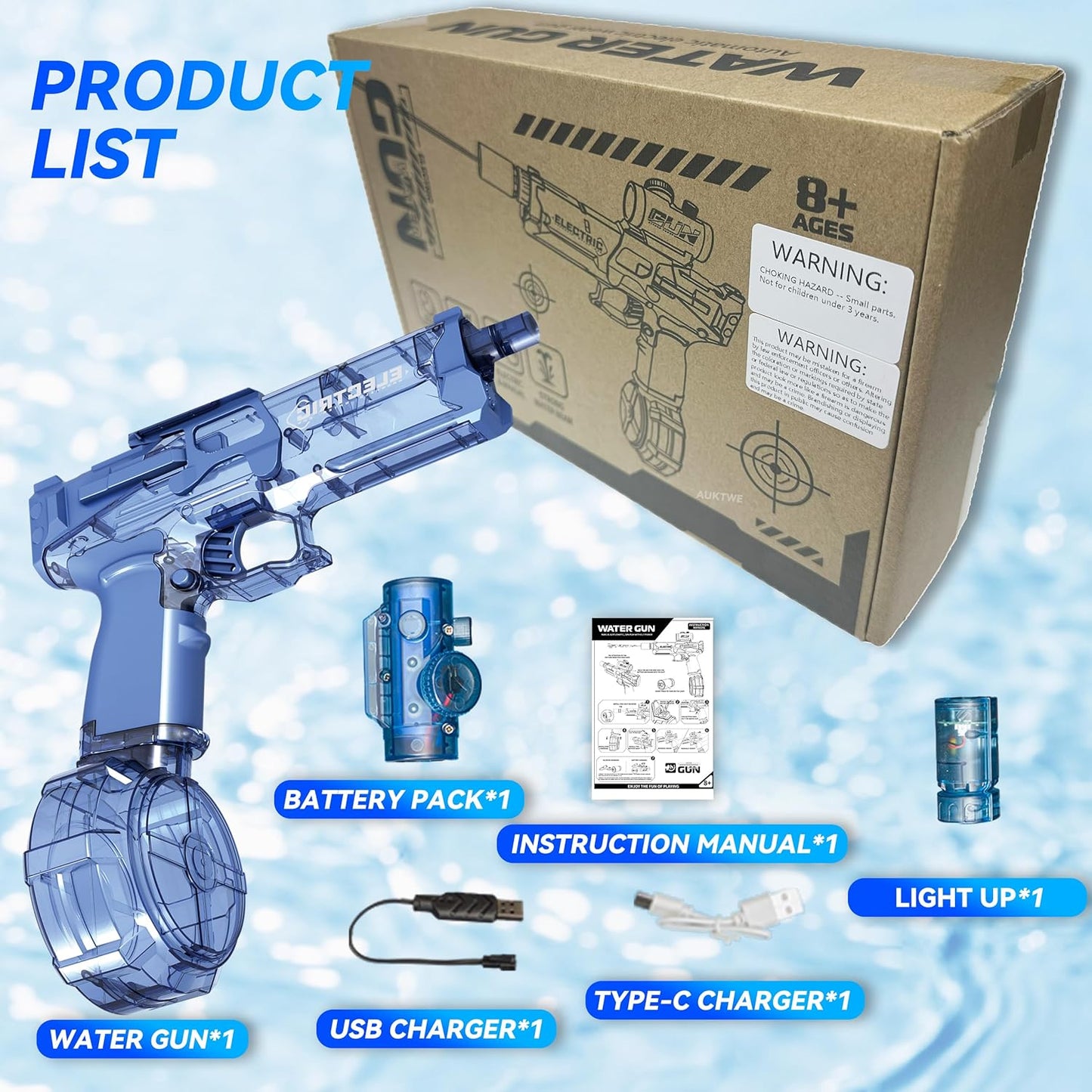 Glow-Up Water Blaster - VIP