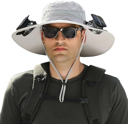 ProCap™ 2025 New Solar-Powered Cooling Breeze Sun Hat - VIP