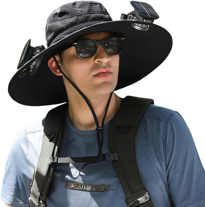 ProCap™ 2025 New Solar-Powered Cooling Breeze Sun Hat - VIP