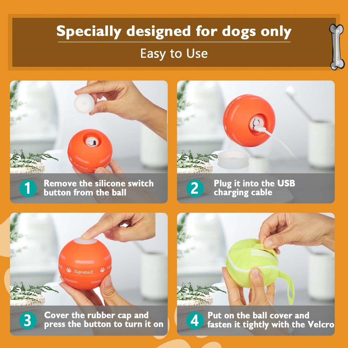 Smart Play Dog Ball - VIP