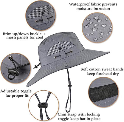 ProCap™ 2025 New Solar-Powered Cooling Breeze Sun Hat - VIP