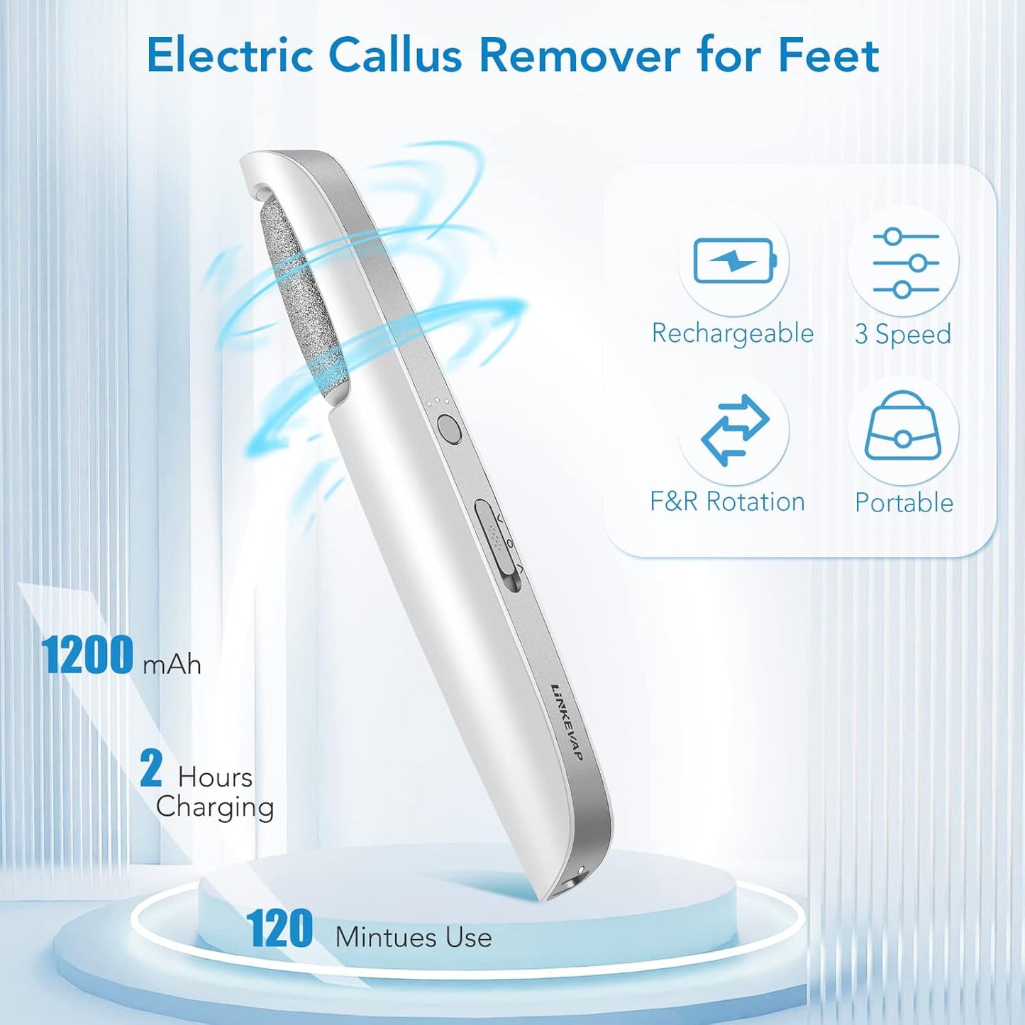 SmoothMagic™ Portable Electric Feet Callus Remover - VIP