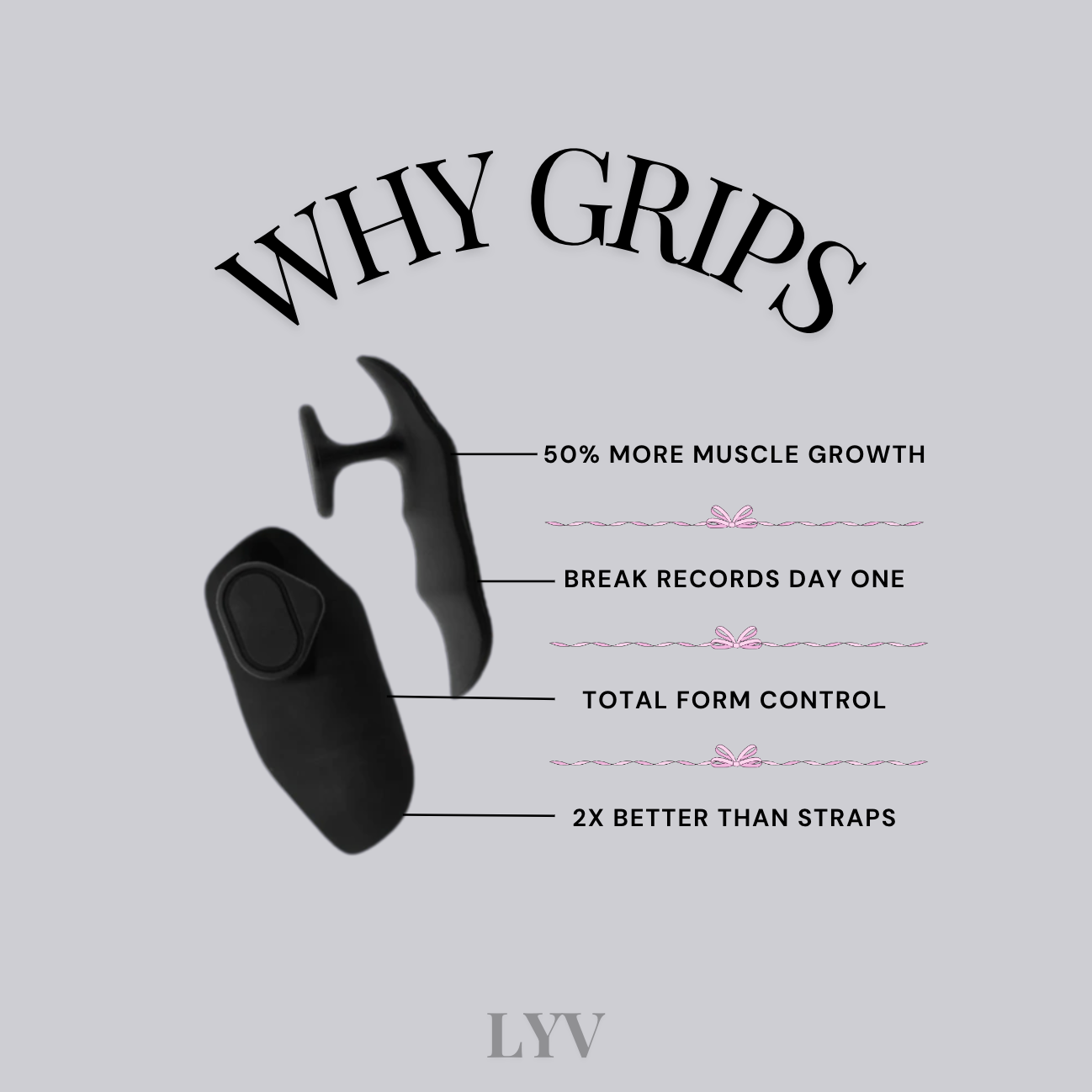 LYV Grips: Power Lifting Support - VIP