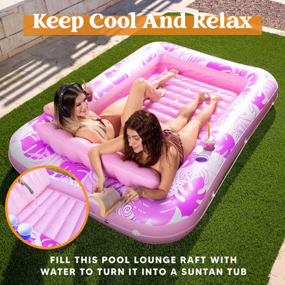 Pink Paradise Pool Lounger - VIP