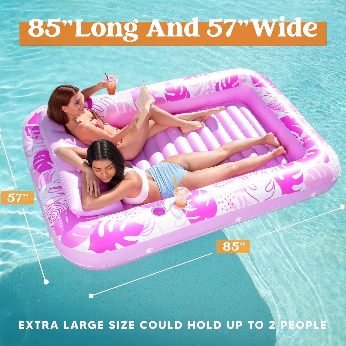 Pink Paradise Pool Lounger - VIP