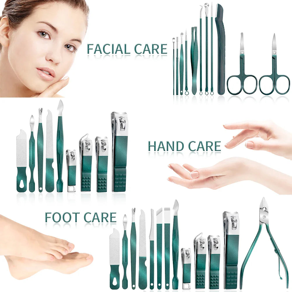 24-Piece Complete Nail Care Set - VIP