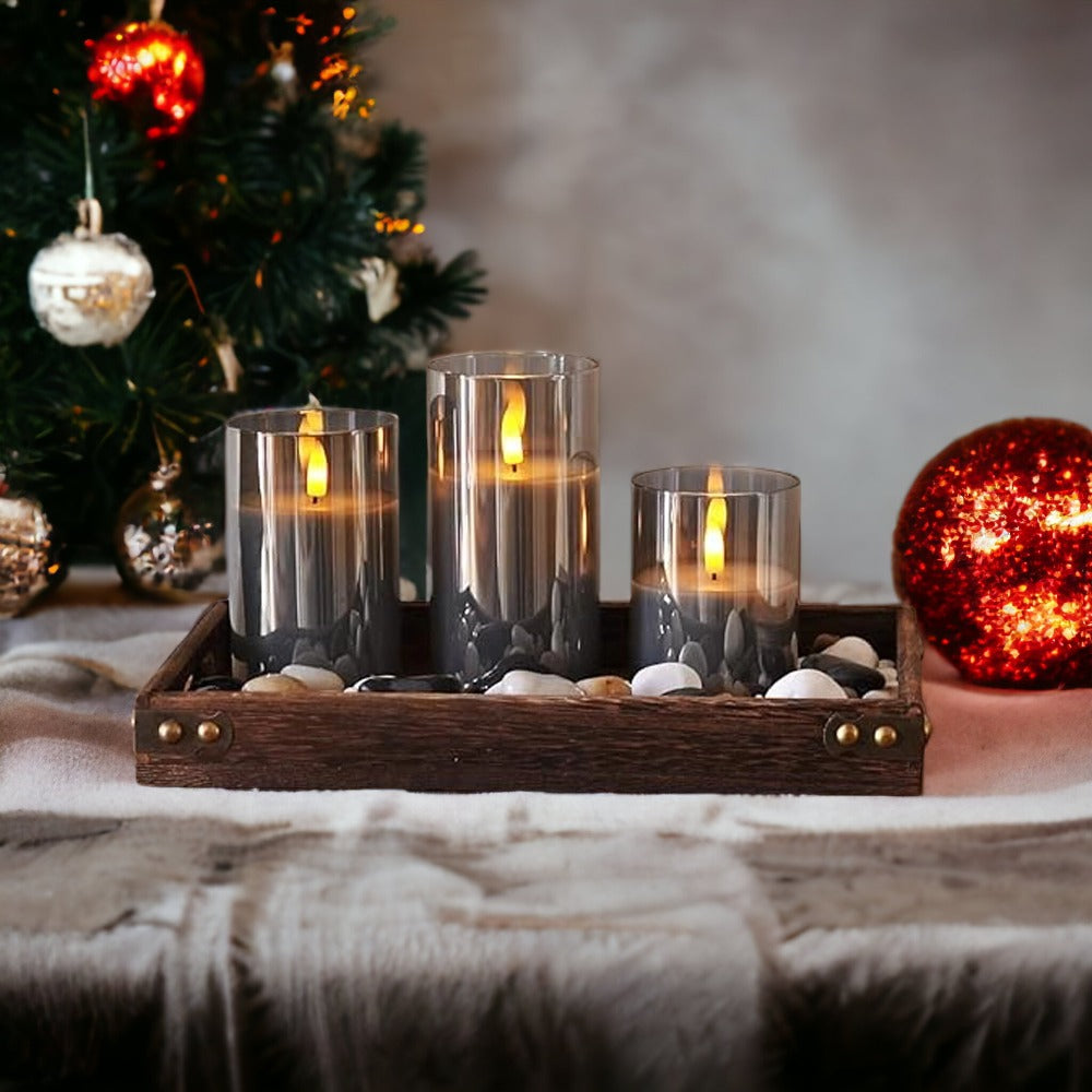 Home-a-Glow | Realistic Flameless Candle Set - 1 PER CUSTOMER ONLY - VIP