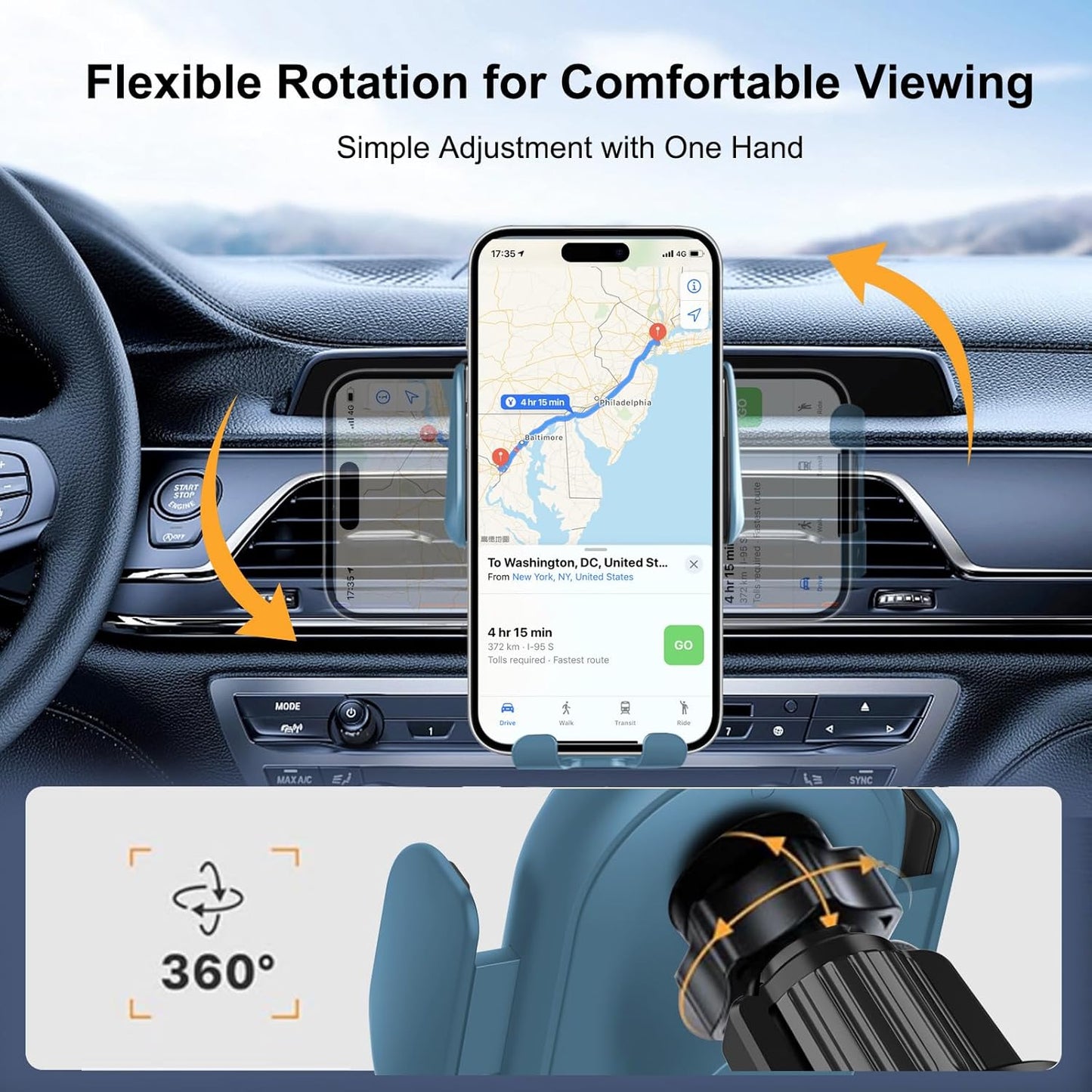 Smiley™  Robot Car Phone Mount - VIP