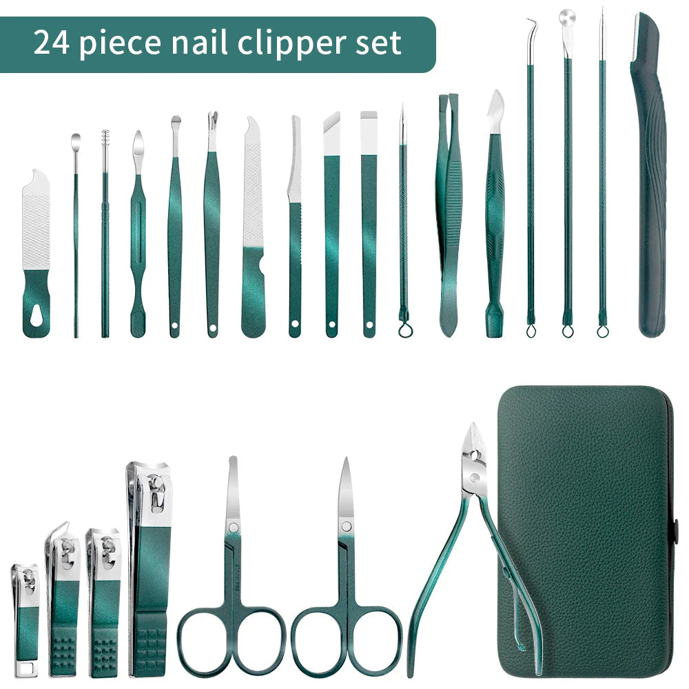 24-Piece Complete Nail Care Set - VIP